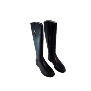 Black Giani Bernini Sandraal Riding Boots